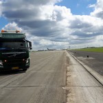 Stevns Miljø Service fejer efter renovering i Kastrup Lufthavn.