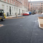 Højtryksrensning af permeabel asfalt på Ærøgade, Frederiksberg
